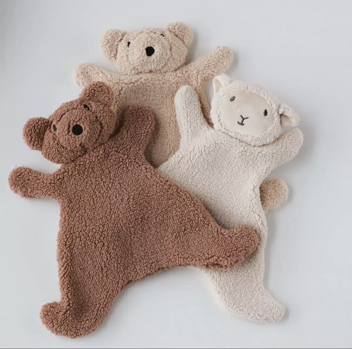 Doudou ours et mouton